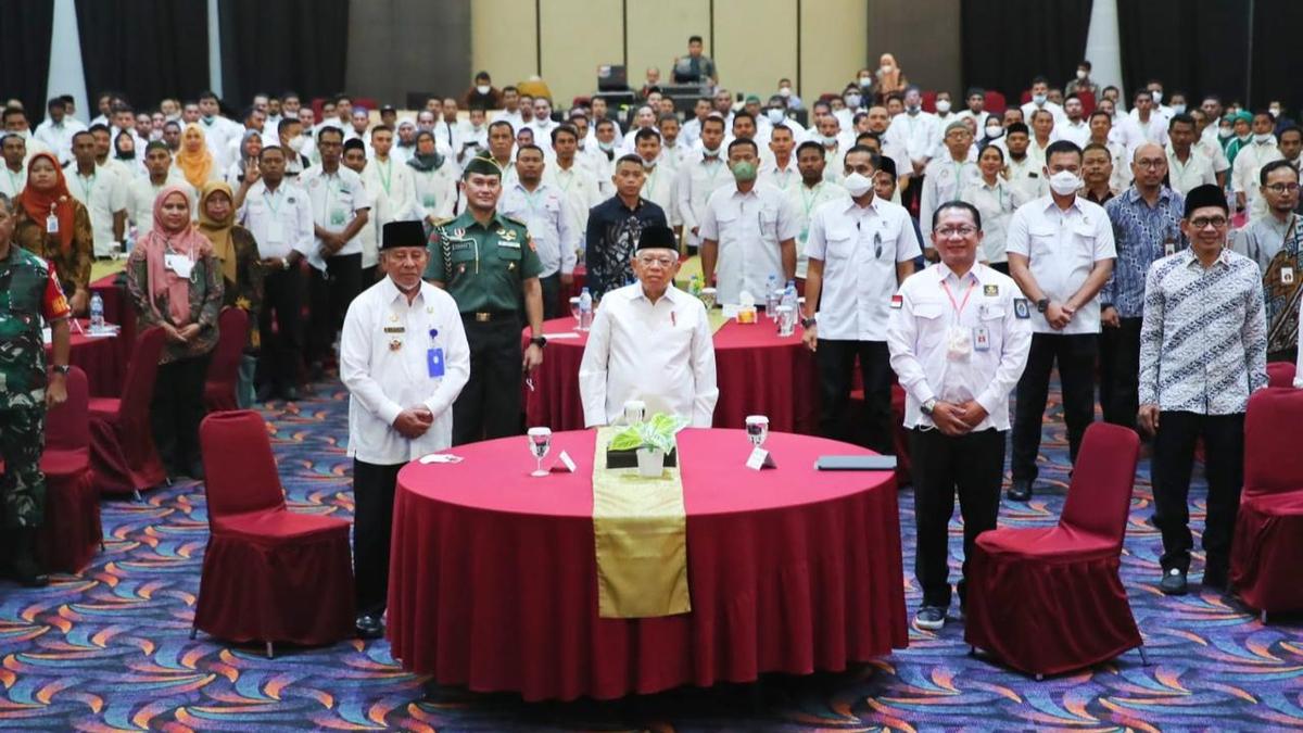 Tuntaskan Stunting dan Kemiskinan Ekstrem, Wapres Harap Kemendes PDTT Tingkatkan Kapasitas Pendamping Desa