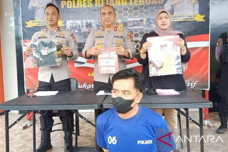 Oknum Wartawan Ditangkap karena Peras Kelompok Tani di Rejang Lebong Bengkulu