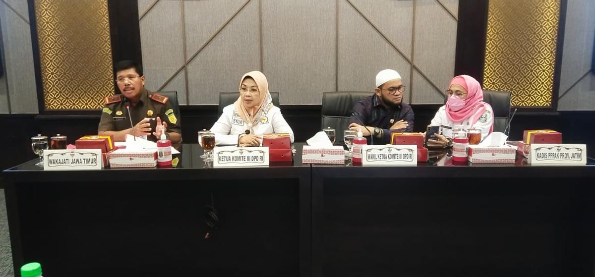 Komite III DPD RI Apresiasi Penanganan Kasus Kekerasan Seksual di Jombang