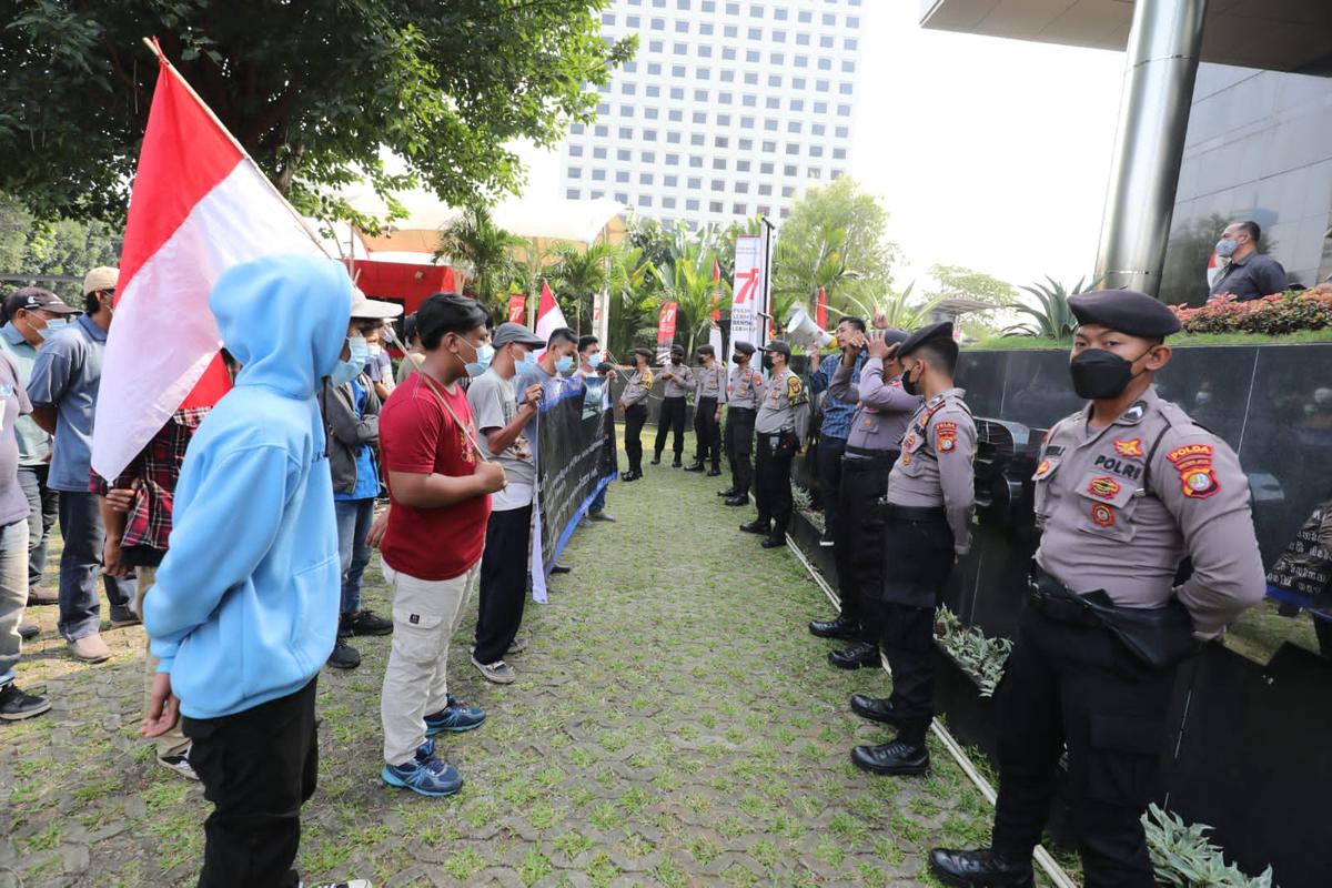 Menteri PPN Suharso Monoarfa Didemo, Terkait Dugaan Gratifikasi Private Jet