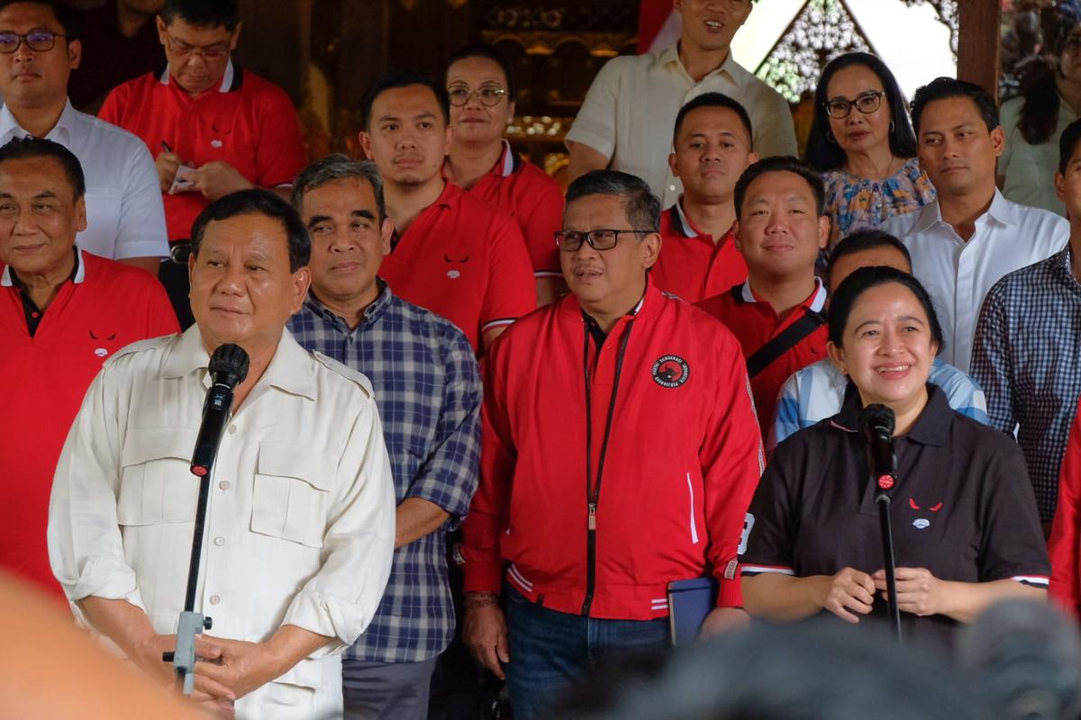 Puan Sebut PDIP Kemungkinan Berkoalisi dengan Gerindra, Prabowo Siap