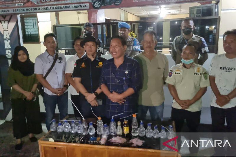 Polri-BNN Kabupaten Labura Gerebek Kampung Narkoba, Sita 17 Bong dan Alat Isap!