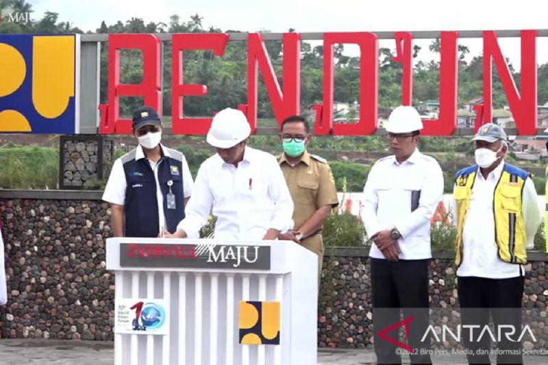 Jokowi Resmikan Bendungan Ciawi dan Sukamahi