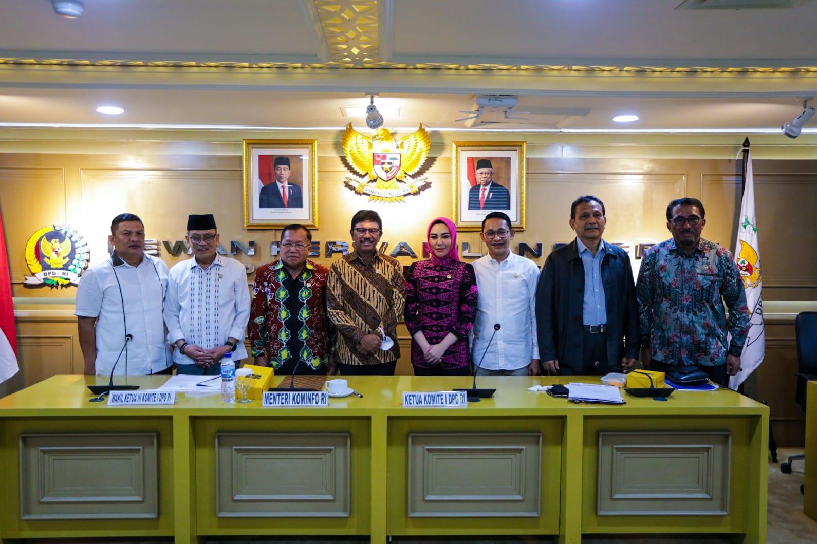 DPD RI Minta Kominfo Prioritaskan Pemerataan Distribusi Set Top Box ke Seluruh Daerah
