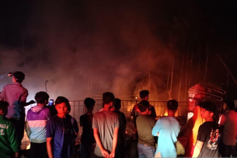 9 Rumah Warga Aceh Tamiang Ludes Dilalap Si Jago Merah, Satu Orang Luka-luka