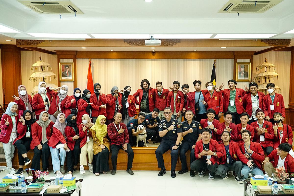 Terima Kunjungan, Bea Cukai Paparkan Perannya ke Mahasiswa