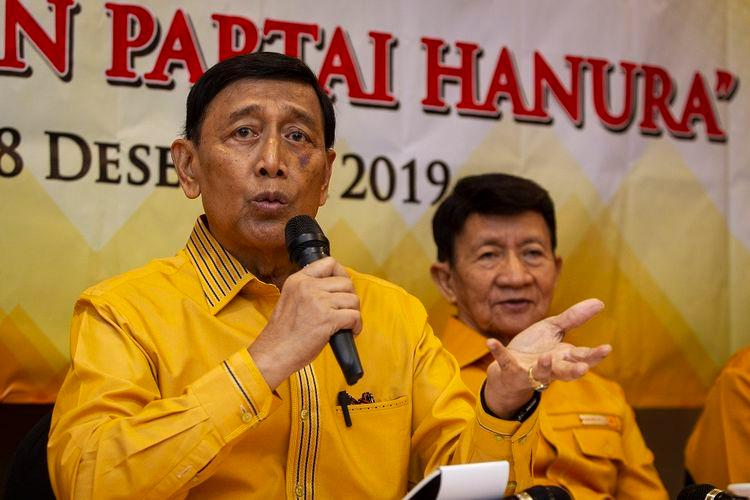 Hanura Pastikan Wiranto Sudah Keluar Sejak Jadi Wantimpres