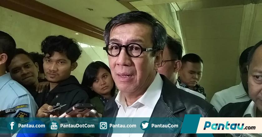 Menteri Yasonna Tolak Aturan KPU Mantan Koruptor Dilarang Nyaleg