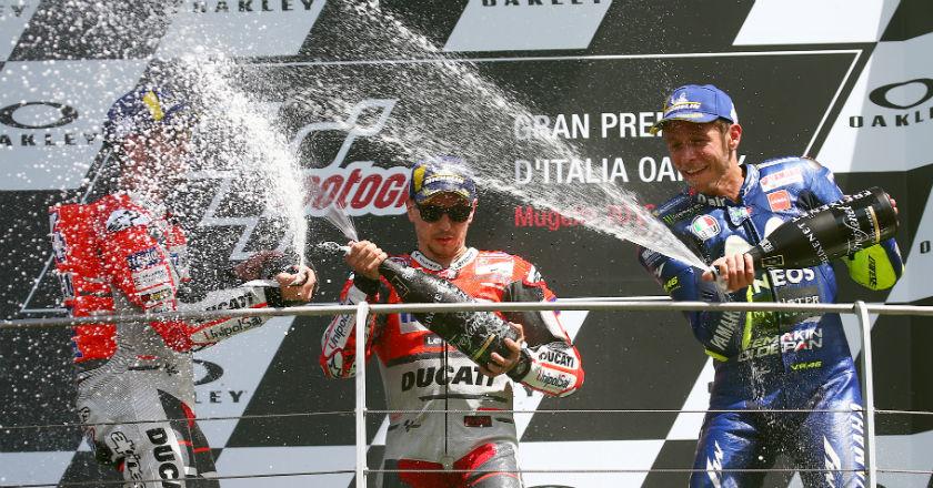 Rossi Tak Heran dengan Penampilan 'Sangar' Lorenzo di Mugello