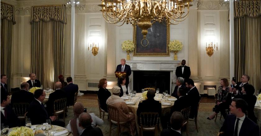 Super Langka! Trump Gelar Iftar Buka Puasa Bersama di Gedung Putih