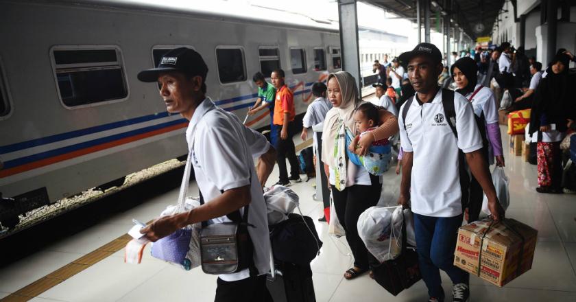 Jumlah Penumpang di Stasiun Gambir Alami Peningkatan