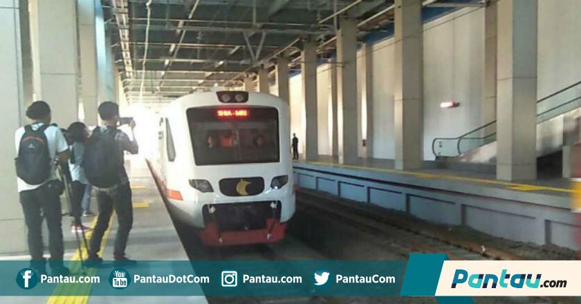 5.000 Pemudik Padati Kereta Bandara Soeta Setiap Hari
