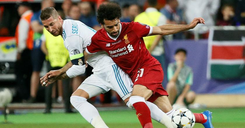 Fenomenal! Duel Ramos Vs Salah Jadi Soal Mahasiswa di Kampus