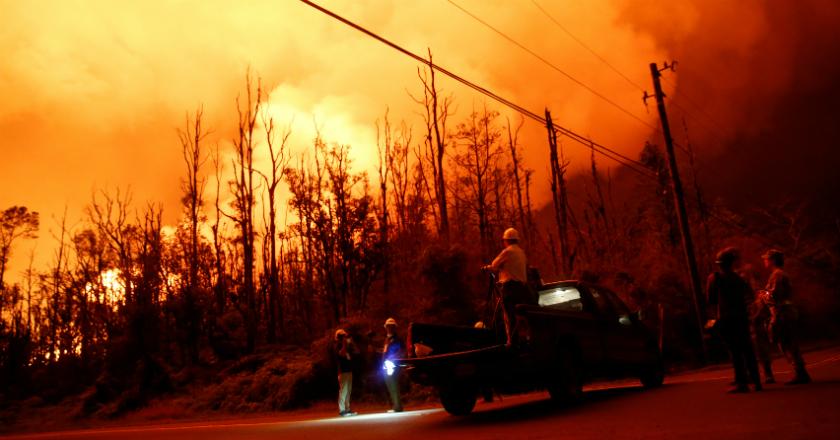 Mengerikan! Kembali Meletus, Ini Penampakan Lava Panas Gunung Kilauea