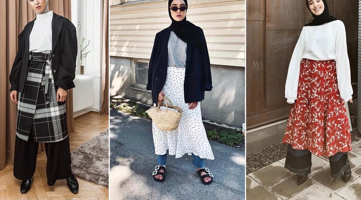 Tips Mix & Match Tumpuk Celana dan Rok