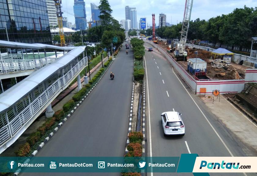 Menikmati Lengangnya Jakarta saat Libur Imlek