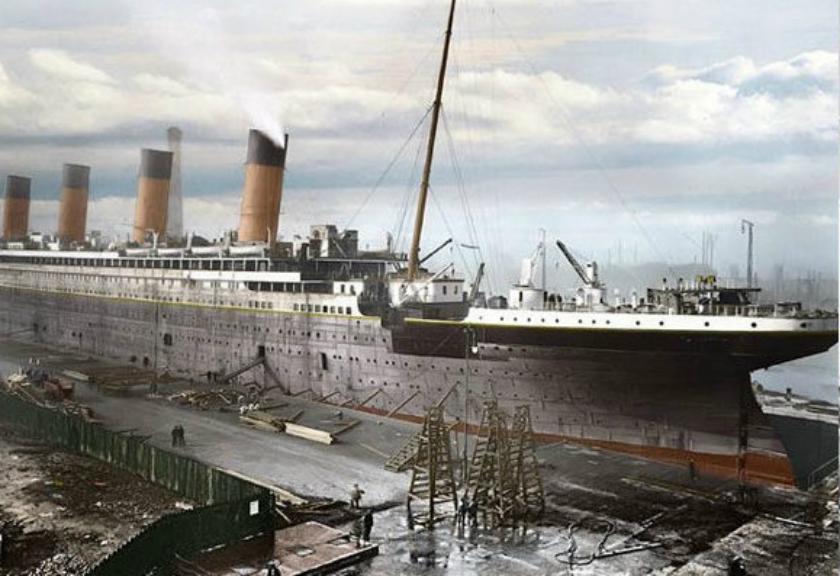 9 Foto Kuno Kemegahan Kapal Titanic, (Mungkin) Kamu Belum Pernah Lihat