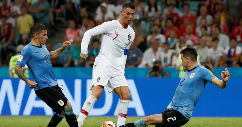 Uruguay Paksa Ronaldo Angkat Kaki dari Piala Dunia 2018 Rusia