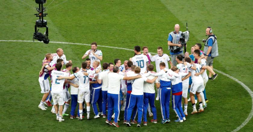 Tumbangkan Spanyol Lewat Drama Adu Penalti, Rusia Kini Patut Diperhitungkan