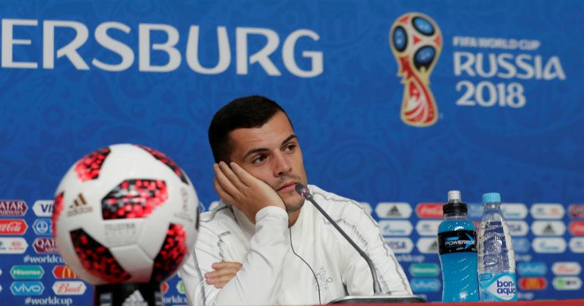 Hadapi Swedia, Xhaka Tak Ingin Terprovokasi