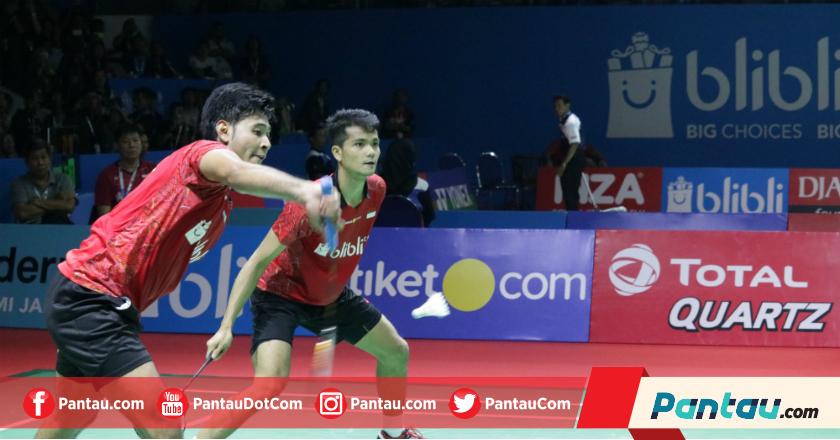 Dramatis, Angga/Ricky Bungkam Pasangan China