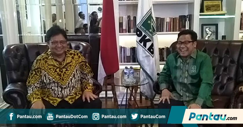 Bertemu Airlangga, Cak Imin: Apa Kabar Pak Jokowi?