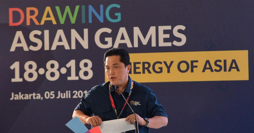 Hasil Lengkap Drawing 7 Cabang Olahraga Asian Games 2018