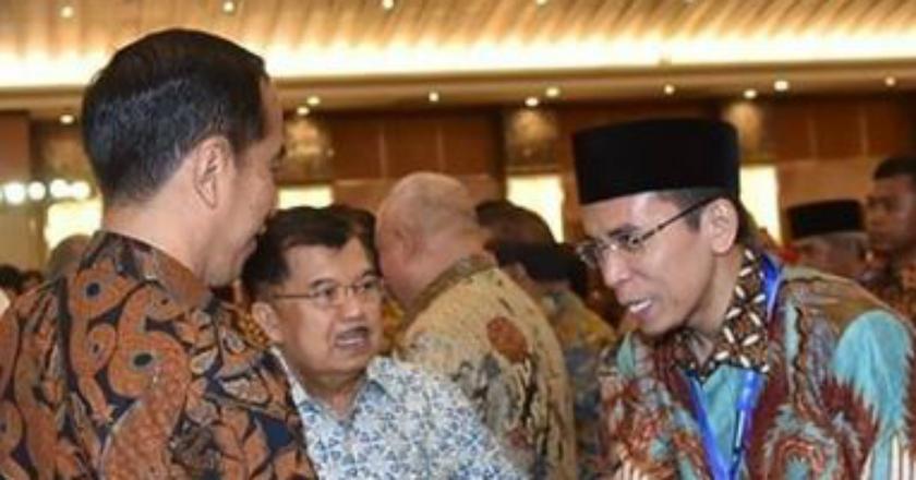 TGB Bantah Dukung Jokowi karena Tersandung Kasus di KPK