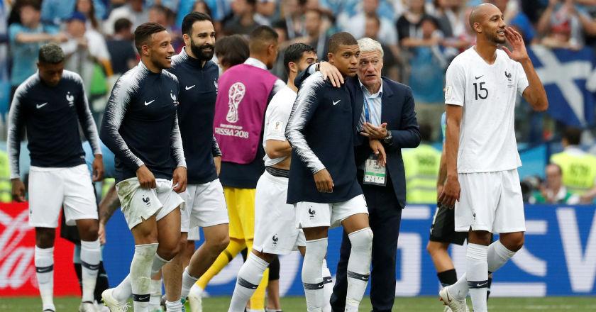 Usir Uruguay, Prancis ke Semifinal Piala Dunia 2018
