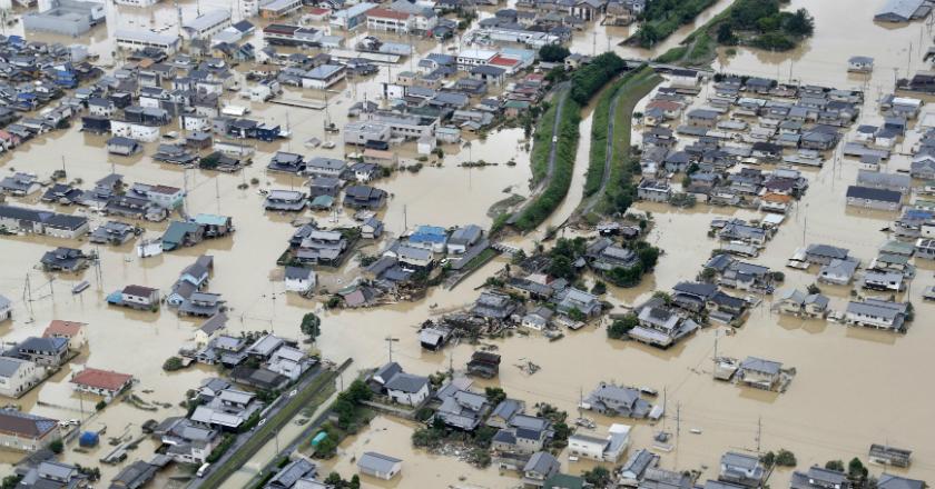 64 Orang Tewas Akibat Hujan Lebat di Jepang