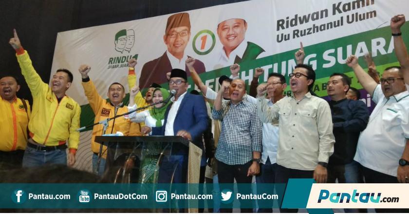 KPU Tetapkan Pasangan RIndu Juara Pilgub Jabar