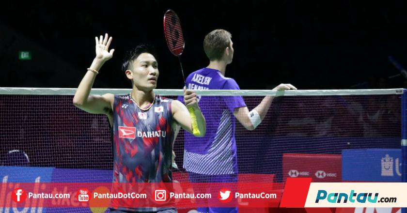 Momota Beberkan Kunci Kalahkan Axelsen di Final Indonesia Open 2018