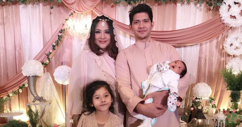 Gelar Aqiqah Putri Kedua, Audy Item dan Iko Uwais Usung Konsep 'Arabian Night'