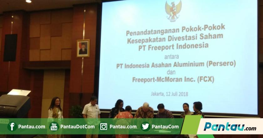 Sah! Indonesia Kuasai 51 Persen Saham Freeport