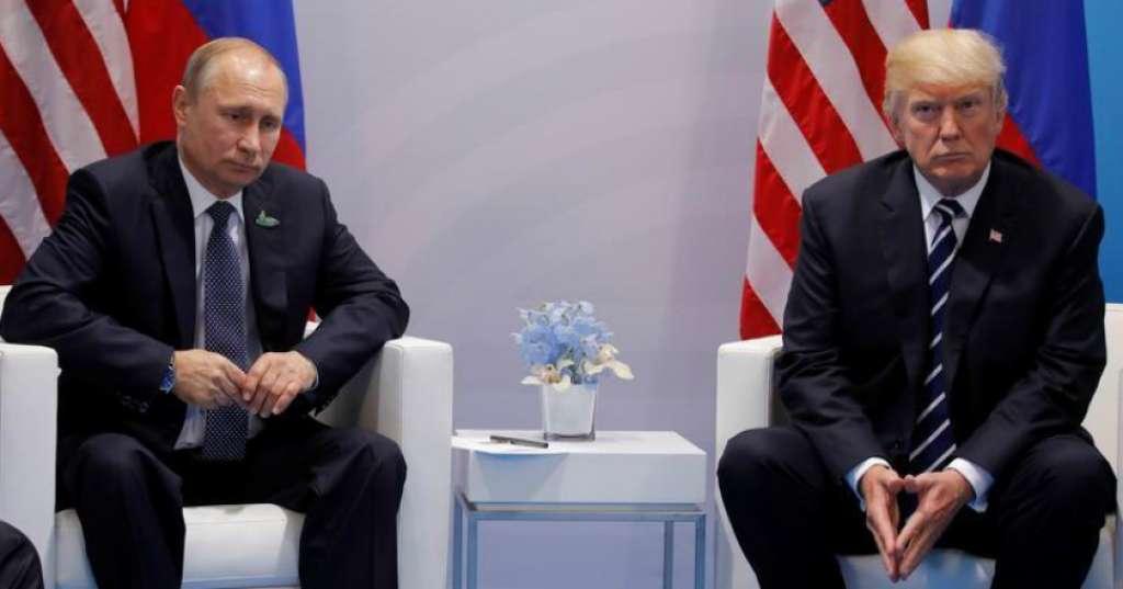 Persaingan Mesra ala Vladimir Putin dan Donald Trump