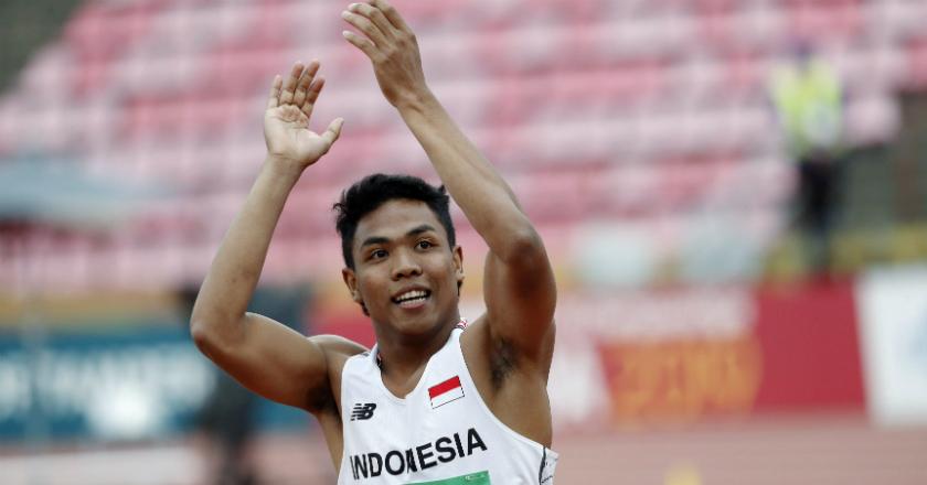 Kata Menpora Cara Menjaga Prestasi 'Sprinter' Lalu Muhammad Zohri