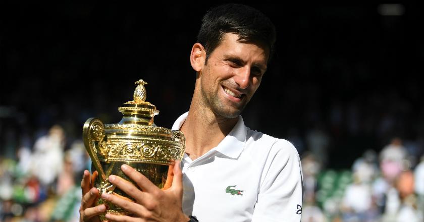 Tumbangkan Anderson di Final, Djokovic Raih Gelar Keempatnya di Turnamen Wimbledon
