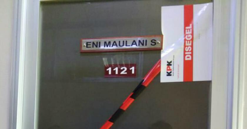 Jadi Tersangka Kasus Proyek PLTU Riau-1, Ruang Kerja Eni Saragih di DPR Disegel KPK