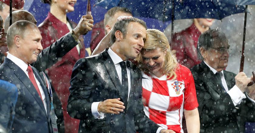 Netizen Puji Aksi Presiden Kroasia di Podium Juara