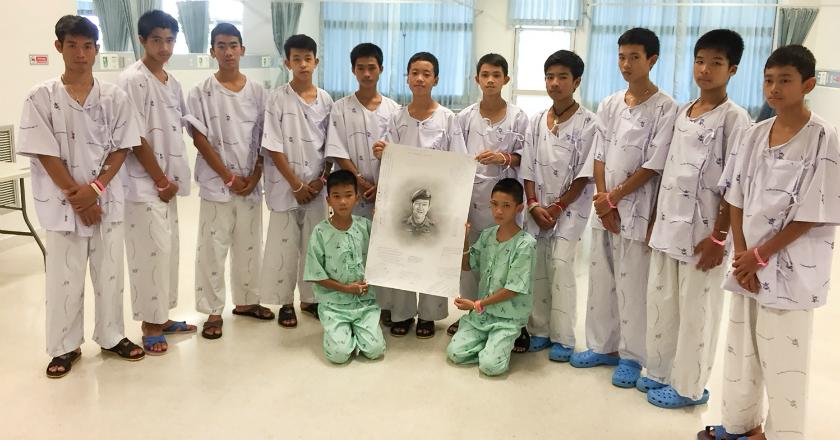 Sempat Terperangkap di Gua Tham Luang, 12 Bocah 'Sakti' Bakal Muncul di TV untuk Pertama Kali