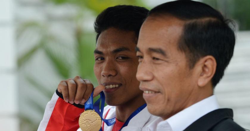 Kata Jokowi, 'Orang Besar' Itu Bernama Lalu Muhammad Zohri