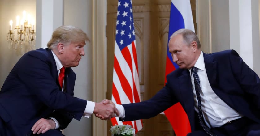 Berlabel Musuh Bebuyutan, Trump Undang Putin ke Gedung Putih