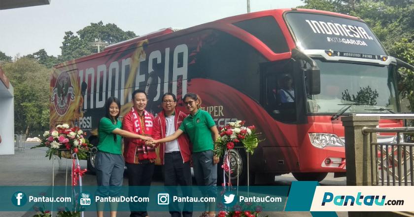 Wow, Bus Baru Timnas Indonesia Sama Mewahnya dengan Klub Eropa