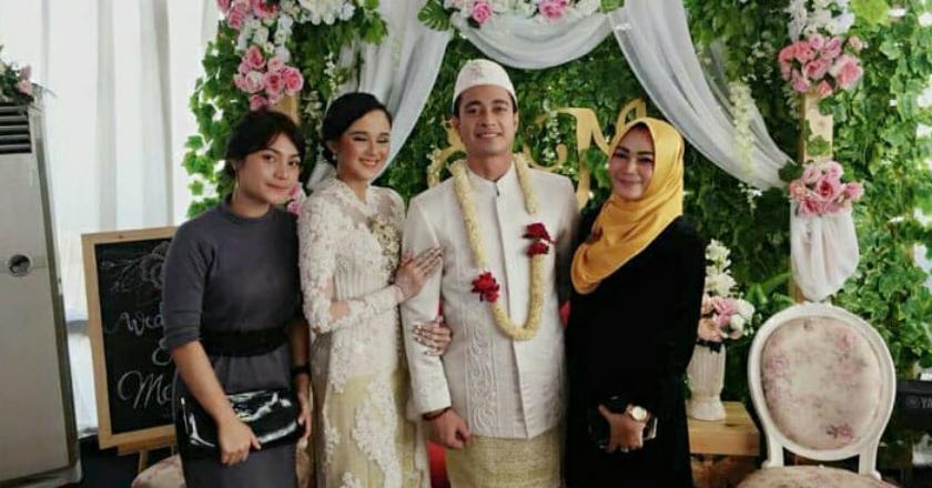 Sempat Tak Mendapat Restu Orang Tua, Eza Gionino dan Meiza Aulia Akhirnya Menikah