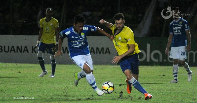 Laga Barito Putera Kontra Persib Bandung Berakhir Seri