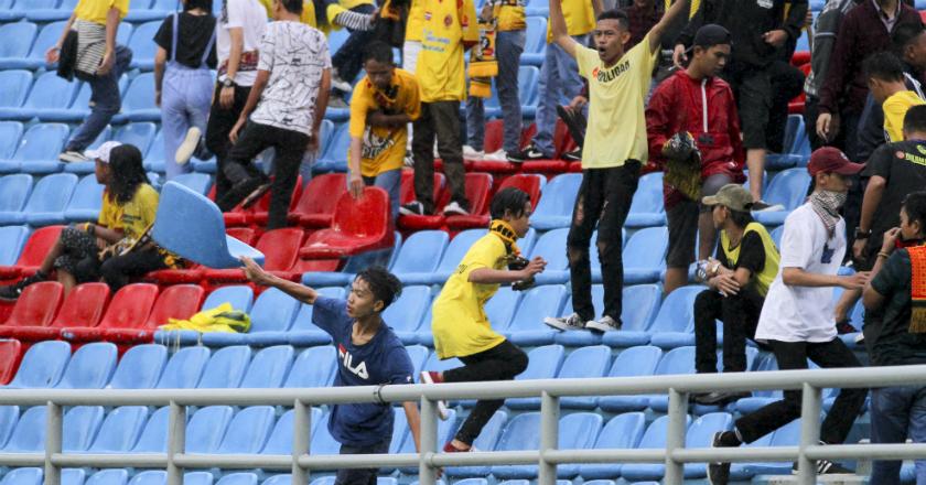 Polisi Ringkus Empat Suporter Perusak Venue Asian Games 2018