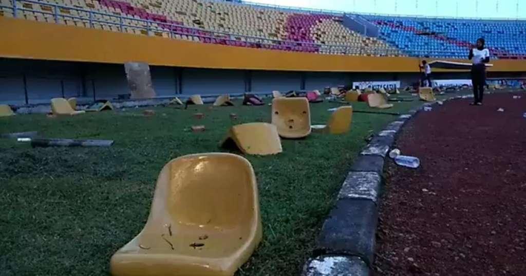 Menpora Desak Perusak Stadion Jakabaring Ditindak Tegas