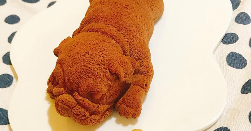 Es Krim Lucu Berbentuk Anjing Buldog, Bikin Gak Tega Buat Dimakan