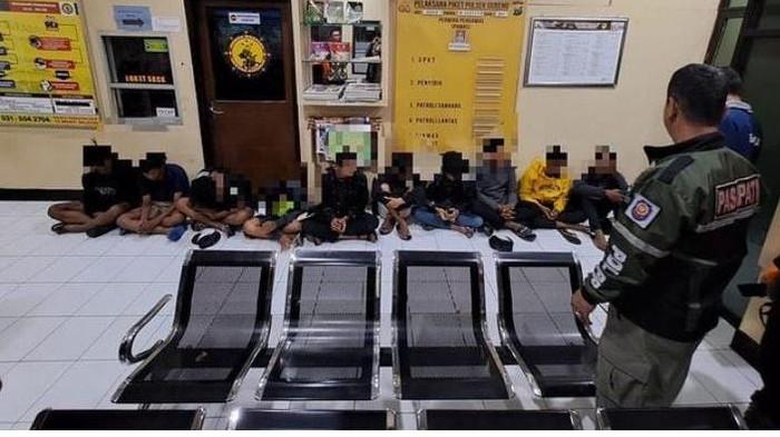 Hendak Tawuran dan Balap Liar, 15 ABG Diamankan Petugas