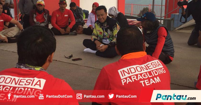Kunjungi Pelatnas Paralayang, Menpora Soroti Masalah Doping dan MRI